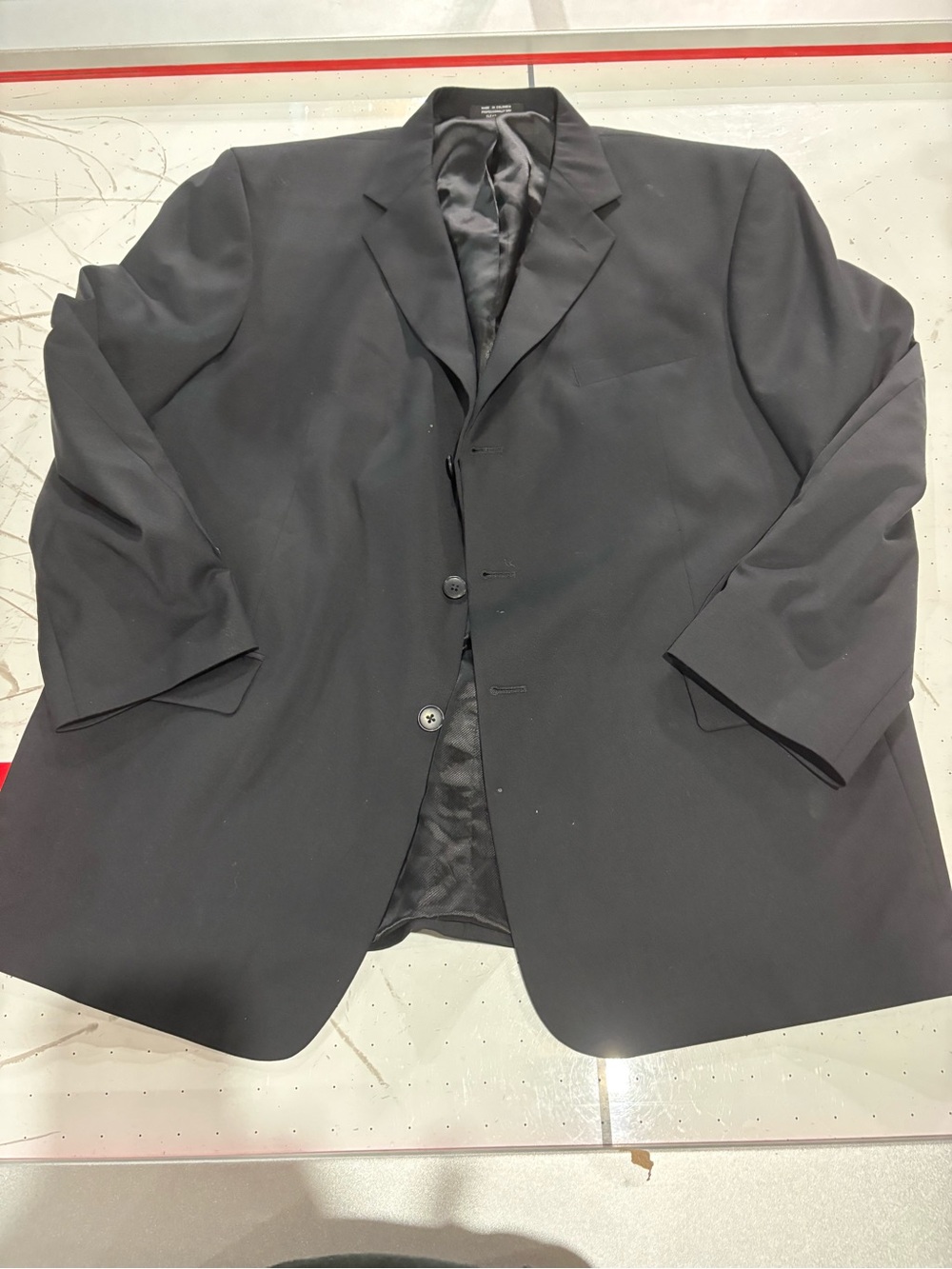 Alfani Men's Black Three-Button Sport Coat - Picture 1 of 2